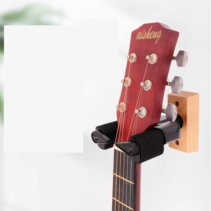 Guitar Hanger Hook Holder Wall Mount Stand Auto Grip Non-slip High Quality Rack Bracket for Bass Ukulele Guitar Accessories