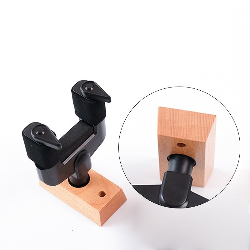 Guitar Hanger Hook Holder Wall Mount Stand Auto Grip Non-slip High Quality Rack Bracket for Bass Ukulele Guitar Accessories