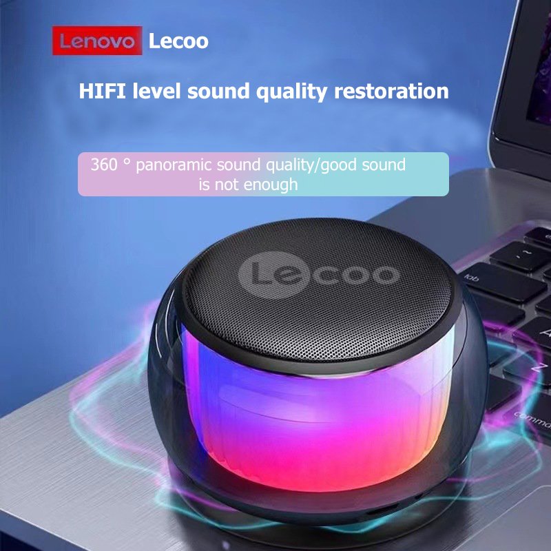 Custom Lecoo Colorful alexa 5.0 home theatre sound system mini portable pc rgb light sexy wireless speaker