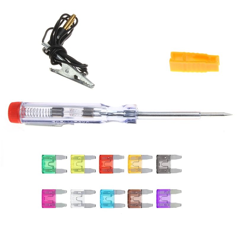 Sundimo 100Pcs Fuses Automotive Kit - Blade Auto Fuse Assortment Mini Car Fuse for Marine, RV, Camper, Boat, Truck