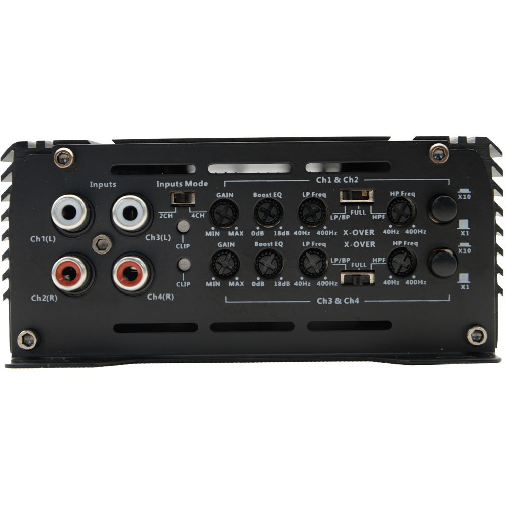 Factory Wholesale Car Sound Amplifier 4 Channel Car Radio Amplifier 250W*4CH Power Amplifier