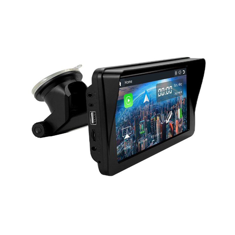 Portable Car Radio Carplay Mirror Android 7 Inch Touch Screen MP5 Player Display Multimedia Small Video Screen for Car