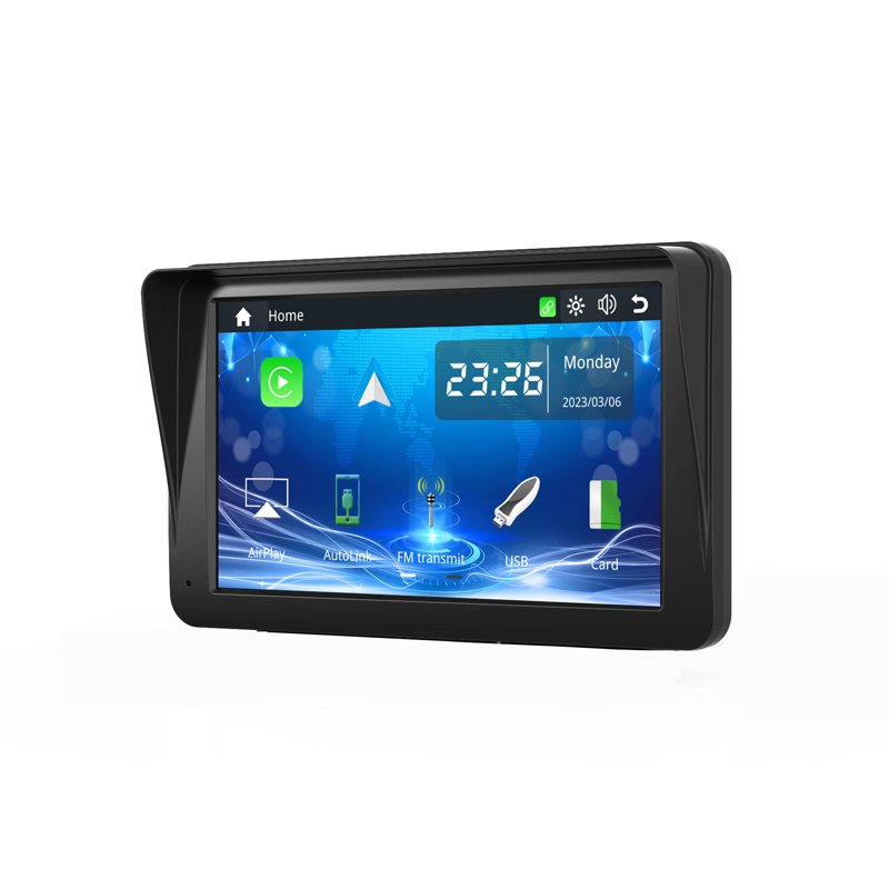 Portable Car Radio Carplay Mirror Android 7 Inch Touch Screen MP5 Player Display Multimedia Small Video Screen for Car
