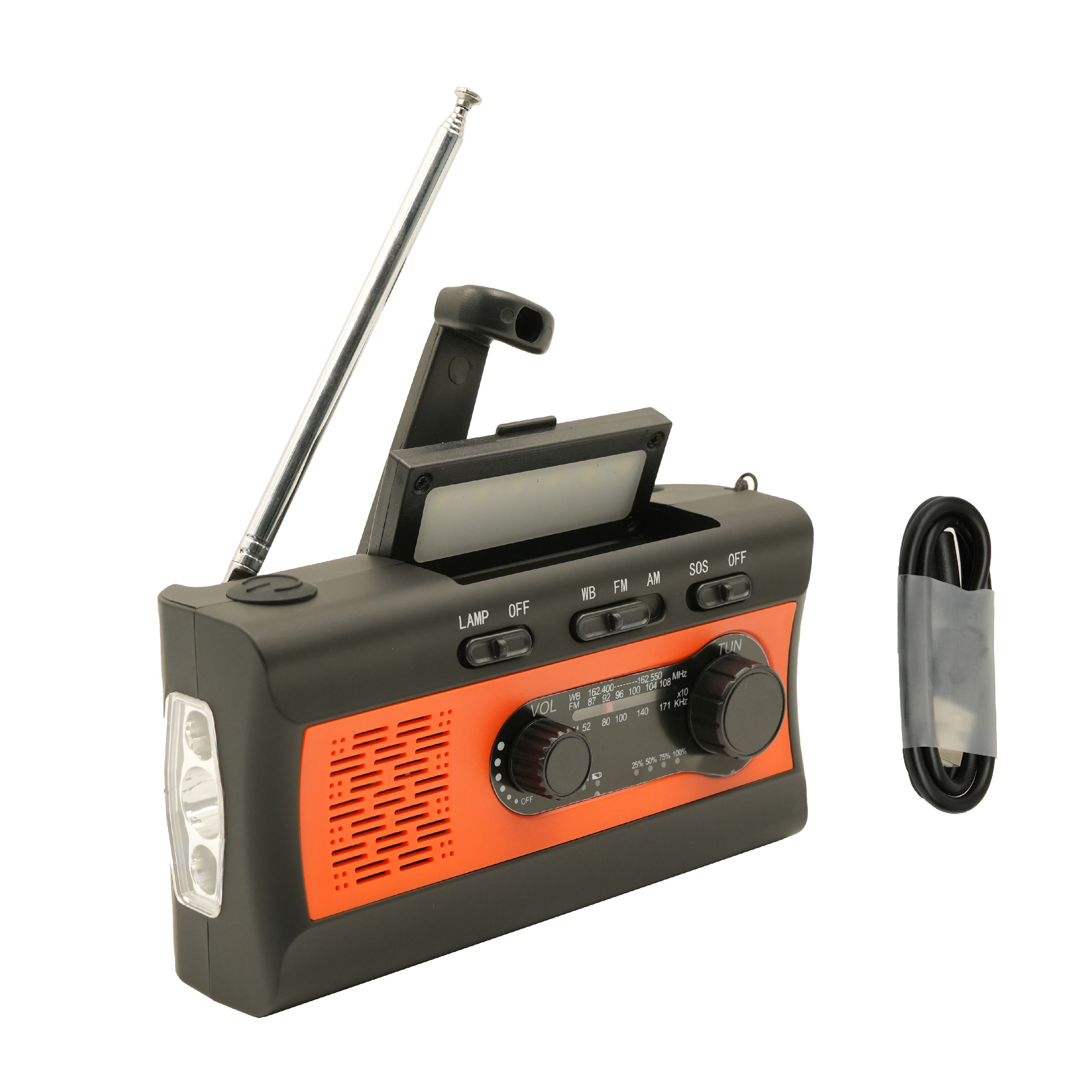 Portable Manual Audio Hand Video Power Solar Radios Sw Products Emergency Accessories Am Fm Radio