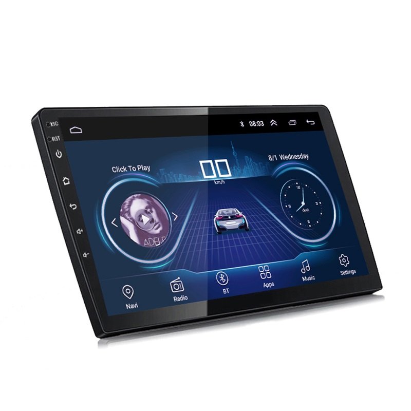 10.1 Inch Car Android Radio Auto Stereo 2.5D Screen Wireless WIFI GPS Quad Core 1+16g Rom for Universal