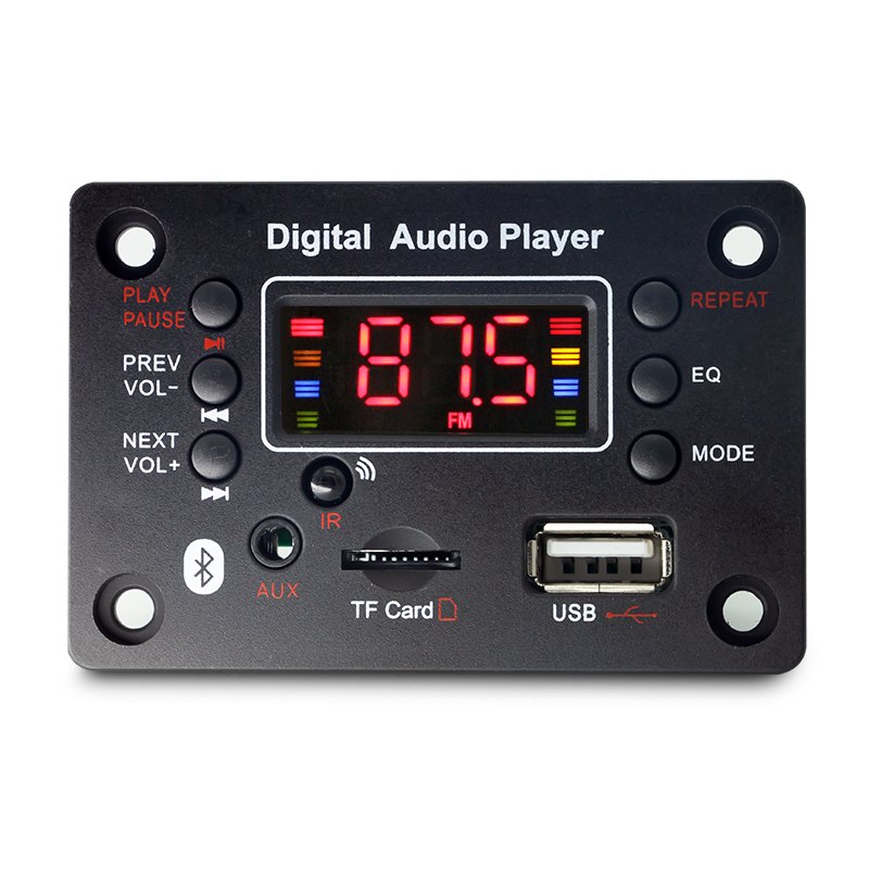 Factory Directly Sell Good Price 12V Universal MP3 Music Player Car Blue Tooth 25W*2 Mp3 Player Blue Tooth Amplifier