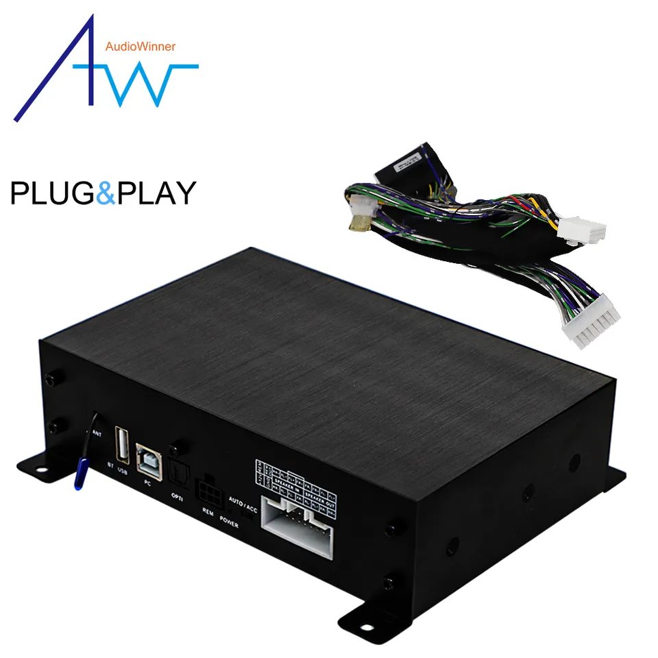 AudioWinner E46.4A Korean Board Mini Amp Sound System 4 Channel Digital Class ab Dsp Car Amplifier Android