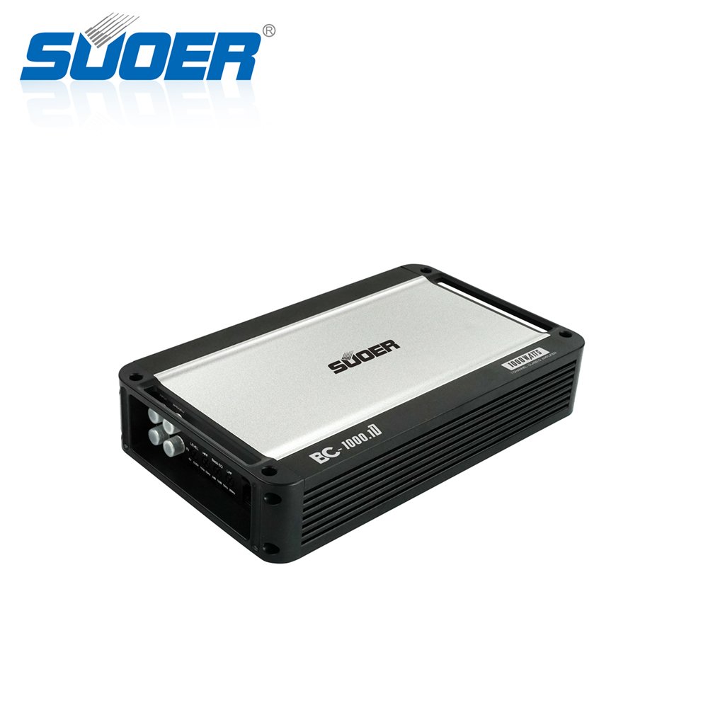 Suoer BC-1000.1 Monoblock Channel 3000 Watt Max Power Car Amplifier