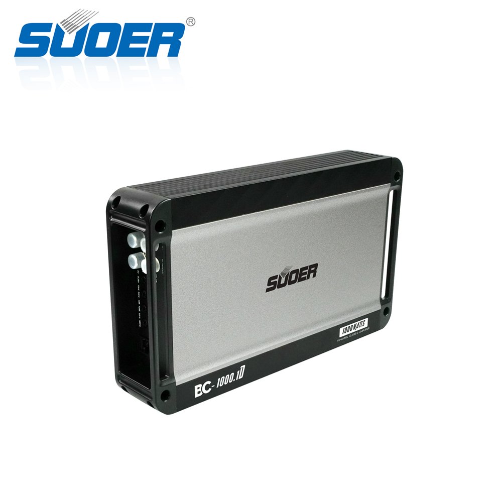 Suoer BC-1000.1 Monoblock Channel 3000 Watt Max Power Car Amplifier