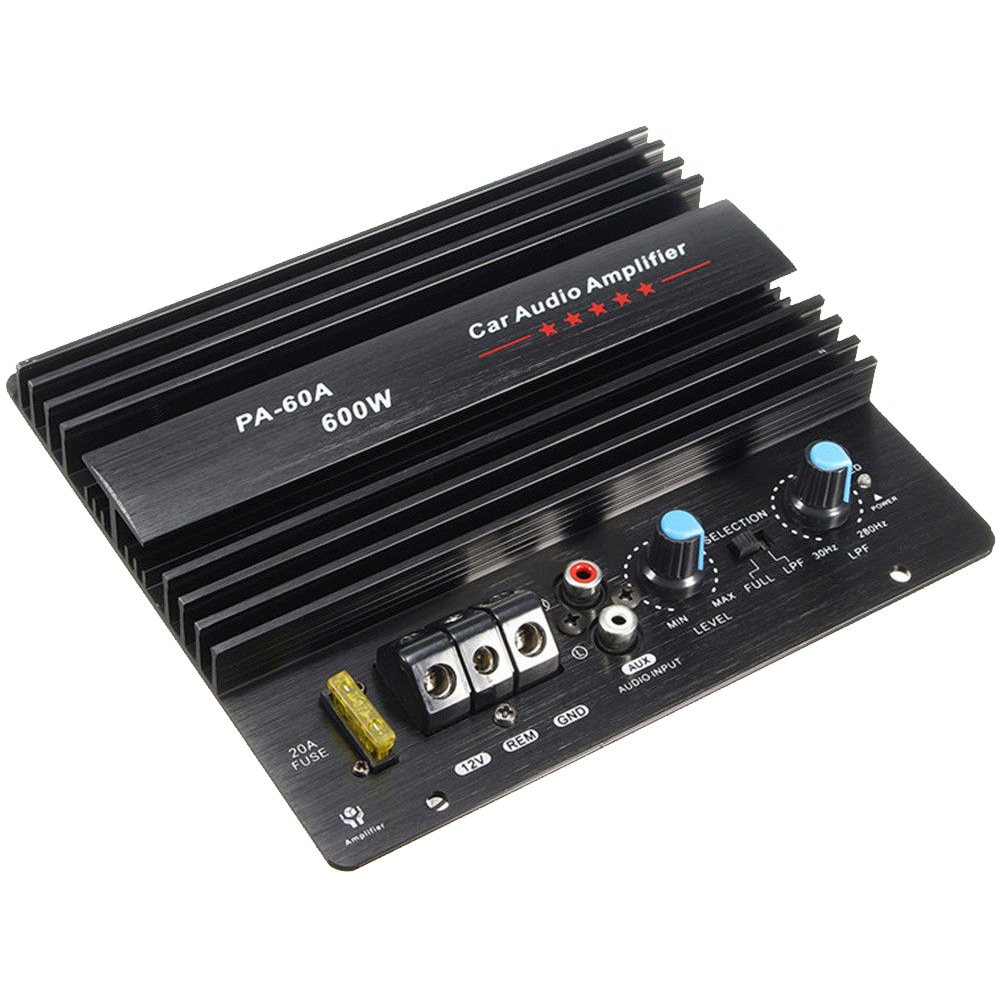 600W Car Subwoofer High-power Amplifier Board Car Audio 12V Original Brand Car Power Amplifier PA-60A