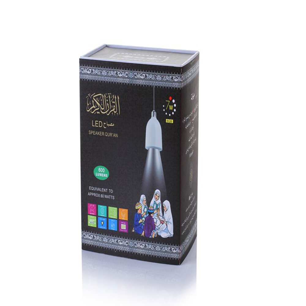 Equantu 2023 Chandelier Lamp Speaker Quran with MP3 Audio Playing and APP Control Arabic Speaker Lamp