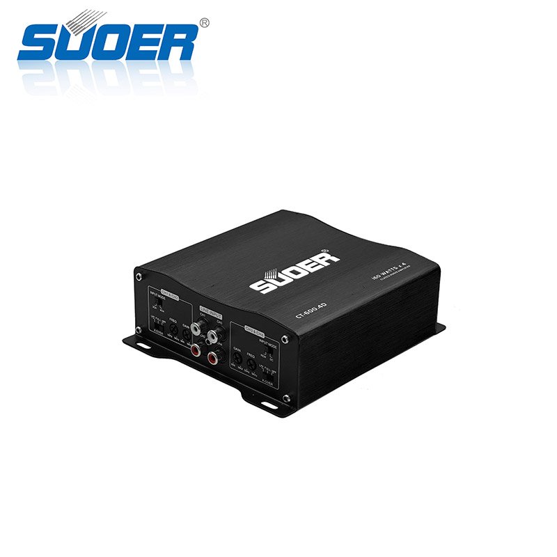 Suoer CT-600.4D-U Big Power with Small Size Amplificador De Coche Full Range Car Amplifier