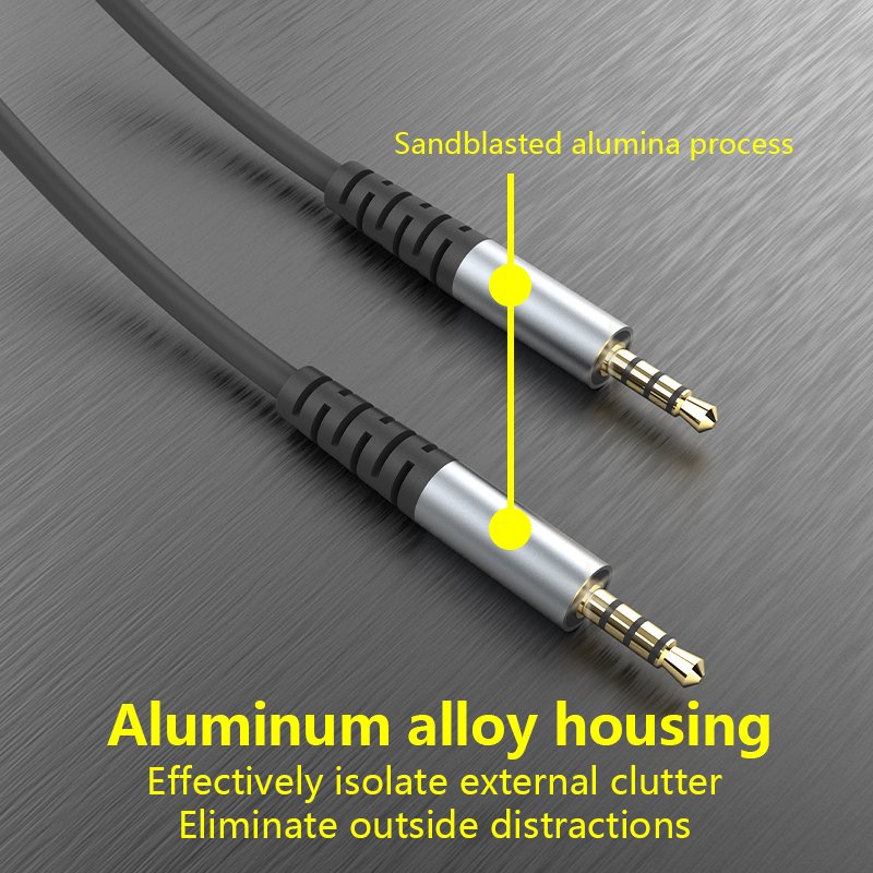 Manufacturer Jack 3.5mm Audio Extension Cable Wire Gold-plated Aux Cord Aux Cable Aux 3.5 Mm Car 3.5mm Audio Cable