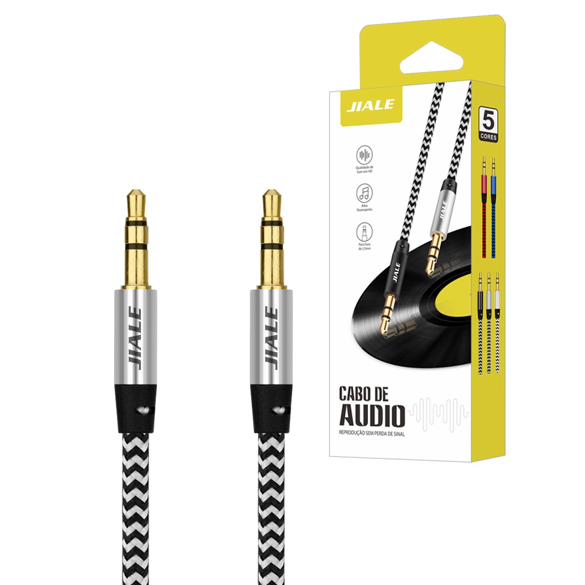 hot sale 3.5mm Male to Male audio video cable car speaker cable