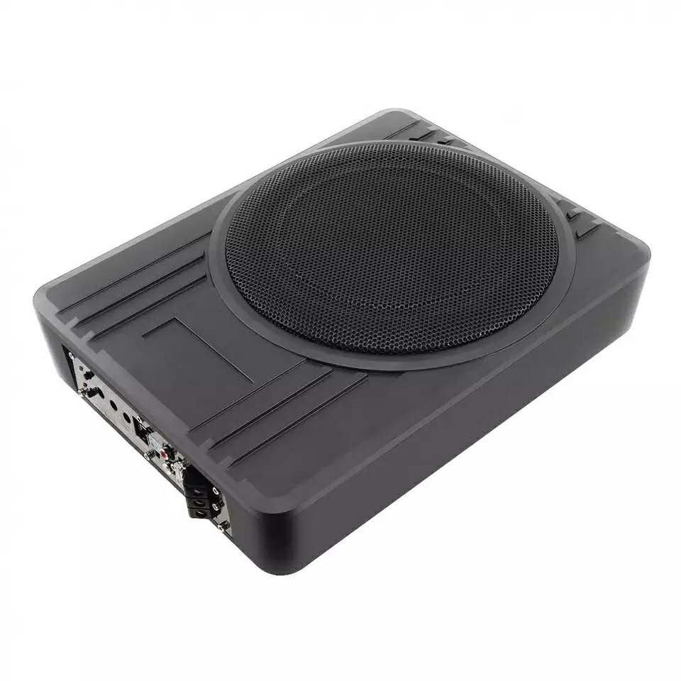 10" 12V Slim Under Seat 10s Car Active Subwoofers with Amplifier