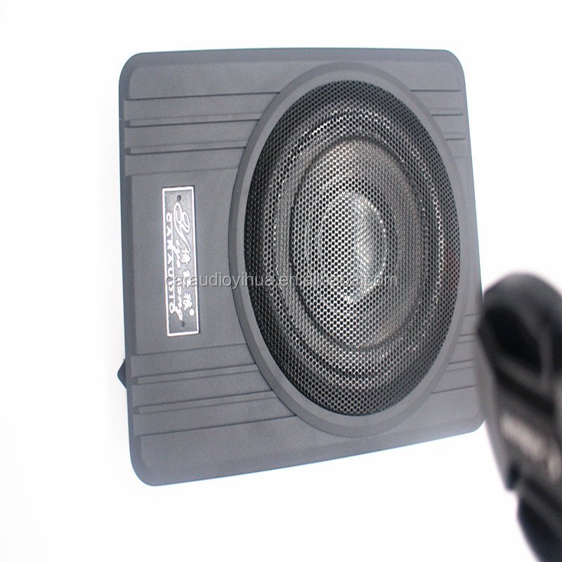 10" 12V Slim Under Seat 10s Car Active Subwoofers with Amplifier