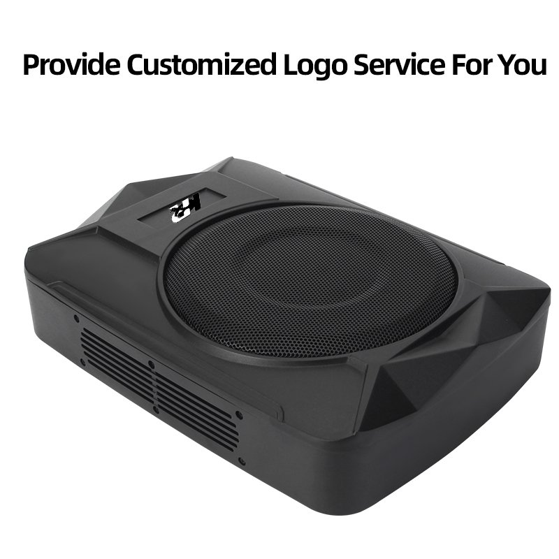 400W Under-seat Subwoofer Amplifier Sound System Audio Car Woofer Slim Under Seat Subwoofer