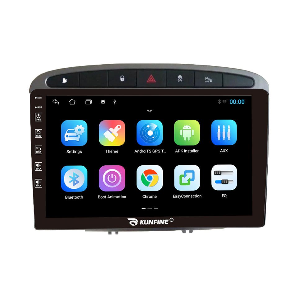 For Peugeot 308 408 2010-2012 9 Inch Headunit Device Double 2 Din Octa-Core Quad Car Stereo GPS Navigation Android Car Radio