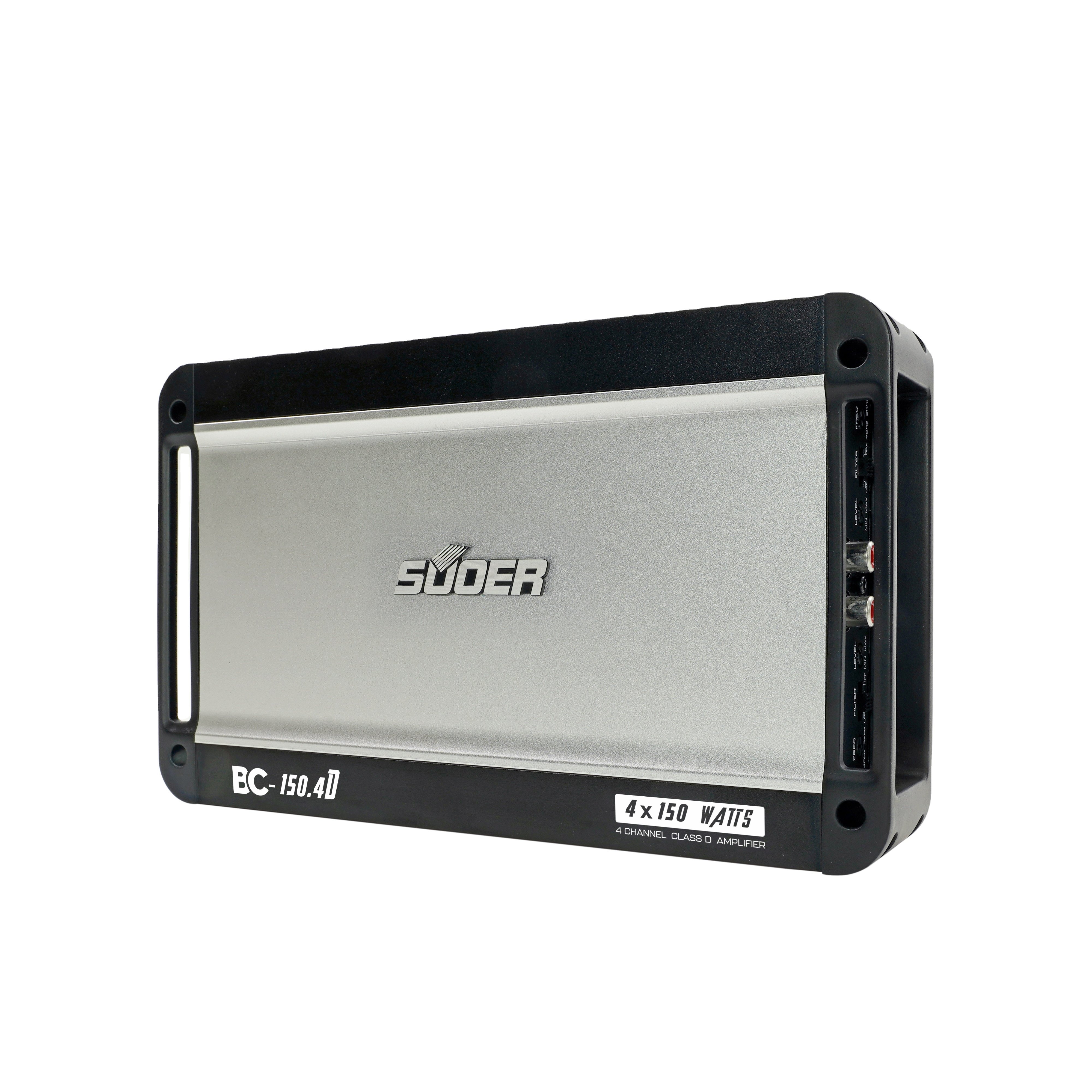 Suoer BC-150.4 12v Amplifier Car Audio Rms Power 150 Watts Rms Full Range Power Car Amplifier