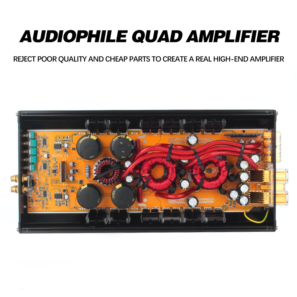 Zeming Car Audio Amplifier 1500W Car Amplifiers Class d Mono Car Sound Amplifier for Enhanced Sound Quality