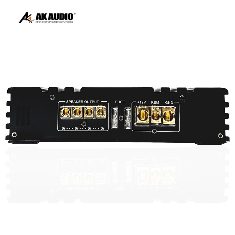 AK-DG1 Professional 1 CH Class D Mono Block 500W RMS Car Amplifier Range High Power Mono Audio Amplifier,one Channel Amplifier