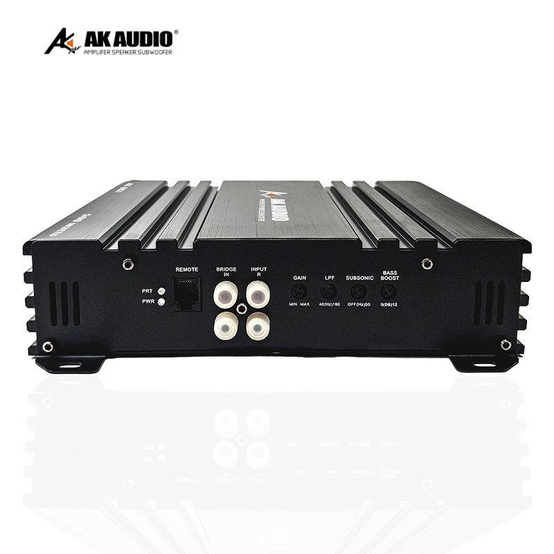 AK-DG1 Professional 1 CH Class D Mono Block 500W RMS Car Amplifier Range High Power Mono Audio Amplifier,one Channel Amplifier