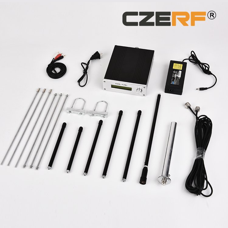 CZE-T251 25w Watts Car FM Transmitter for Digital Audio Amplifier 2.1 with Antenna Kits