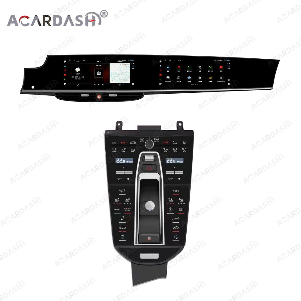 ACARDASH Interactive Dual 12.3" Qualcomm Snapdragon Android 13 Carplay Radio Multimedia for Porsche Panamera 970 2010-2016