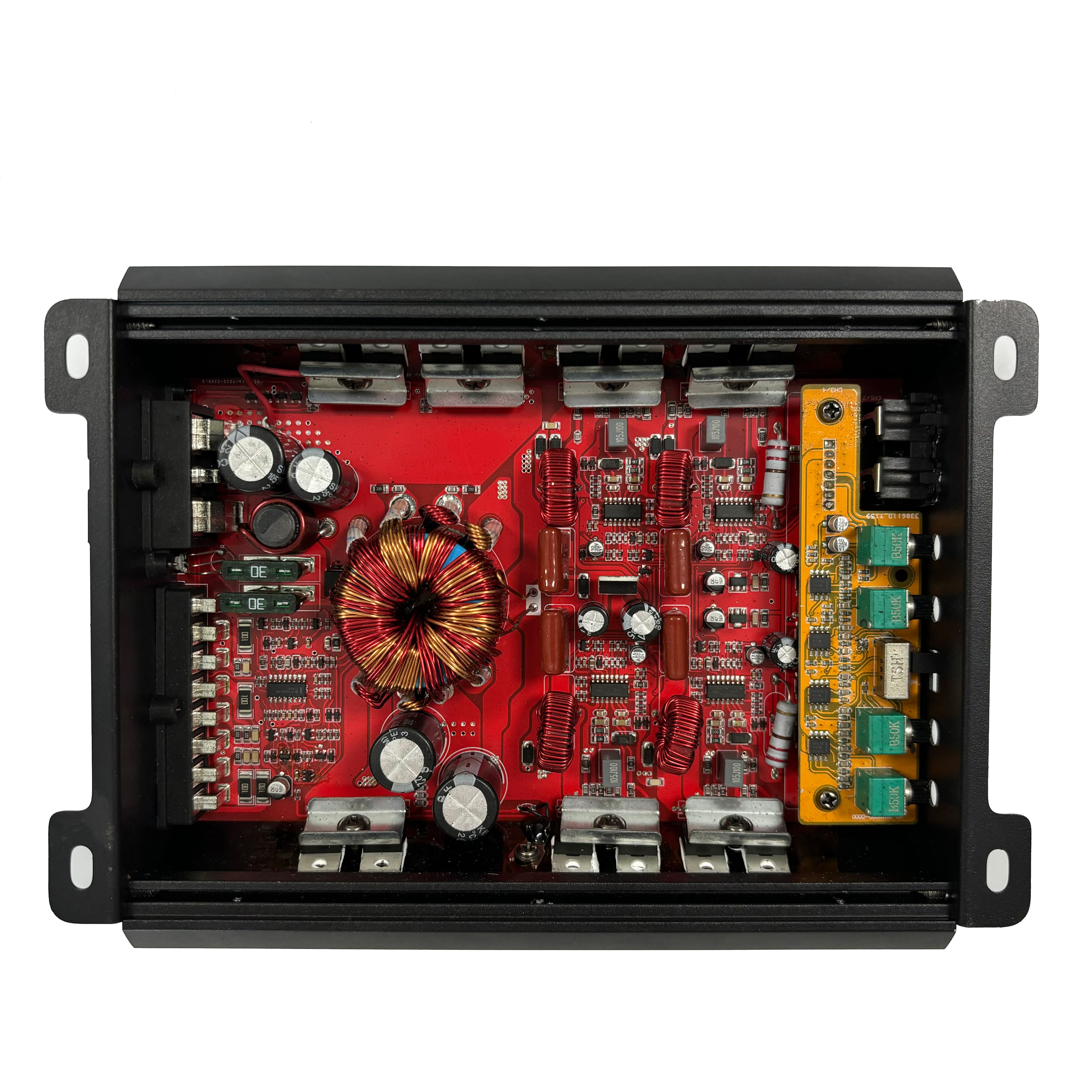 4X100W Sound Power Class d 4 Channel Car Audio Amp Board Amplifier Auto Audio Power Amplifier for Car