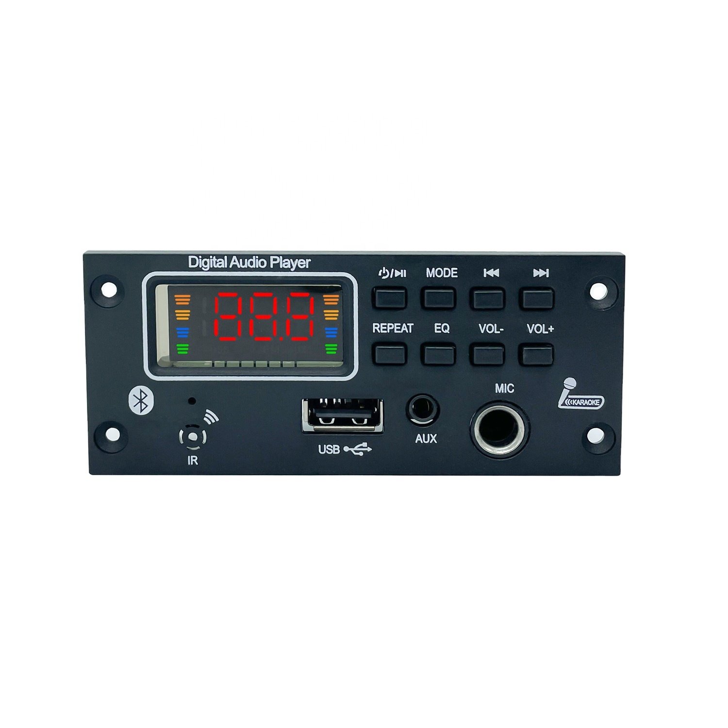 New product BlueTooth TF USB FM MIC AUX MP3 Player 5V 12V Decoding Module Decoder Board for sound speak motherboard