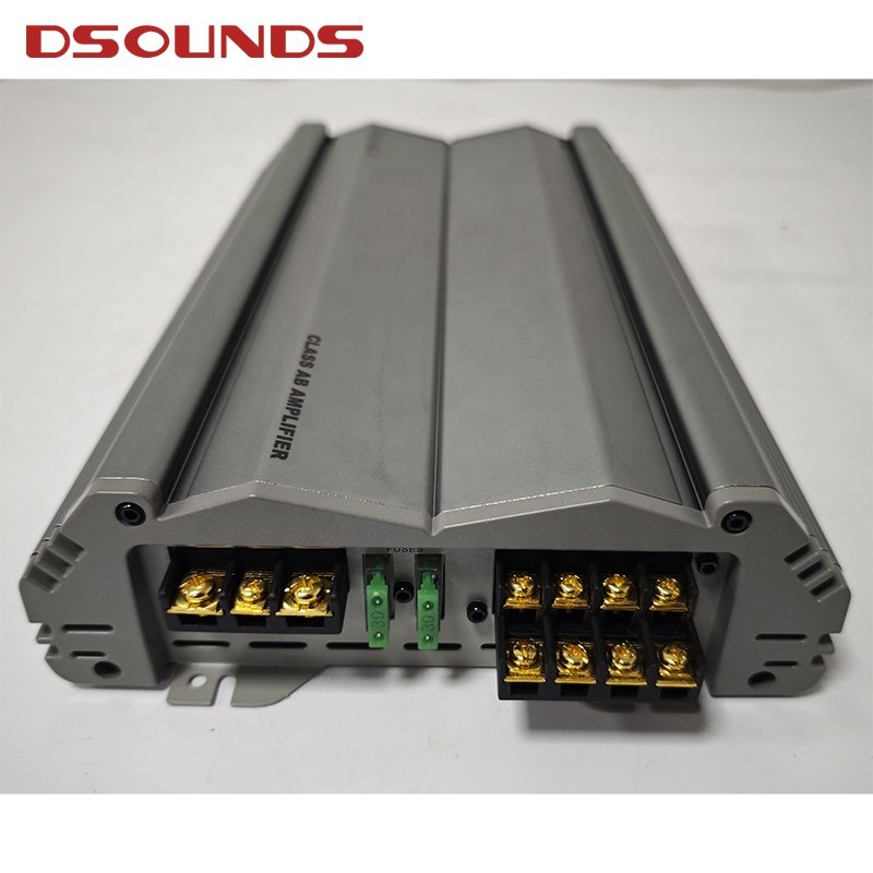 Classic Style Car Amplifier 150Wx4CH Class AB Car Audio Amplifier for Car Audio Speakers