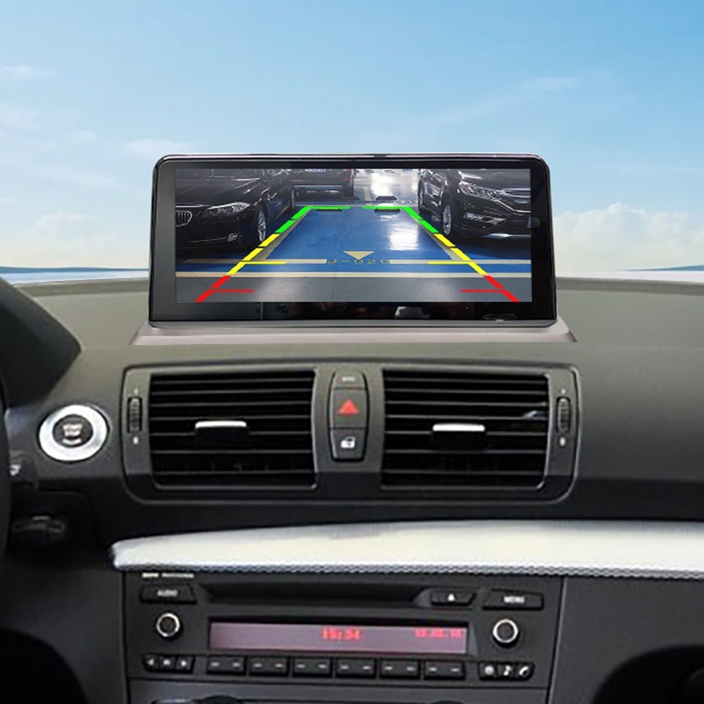 Route Linux 10.25inch Car Radio Screen for BMW 1/2 Series E81/E82/E87/E88 2006-2011 Car Stereo Dual System with Wireless Carplay