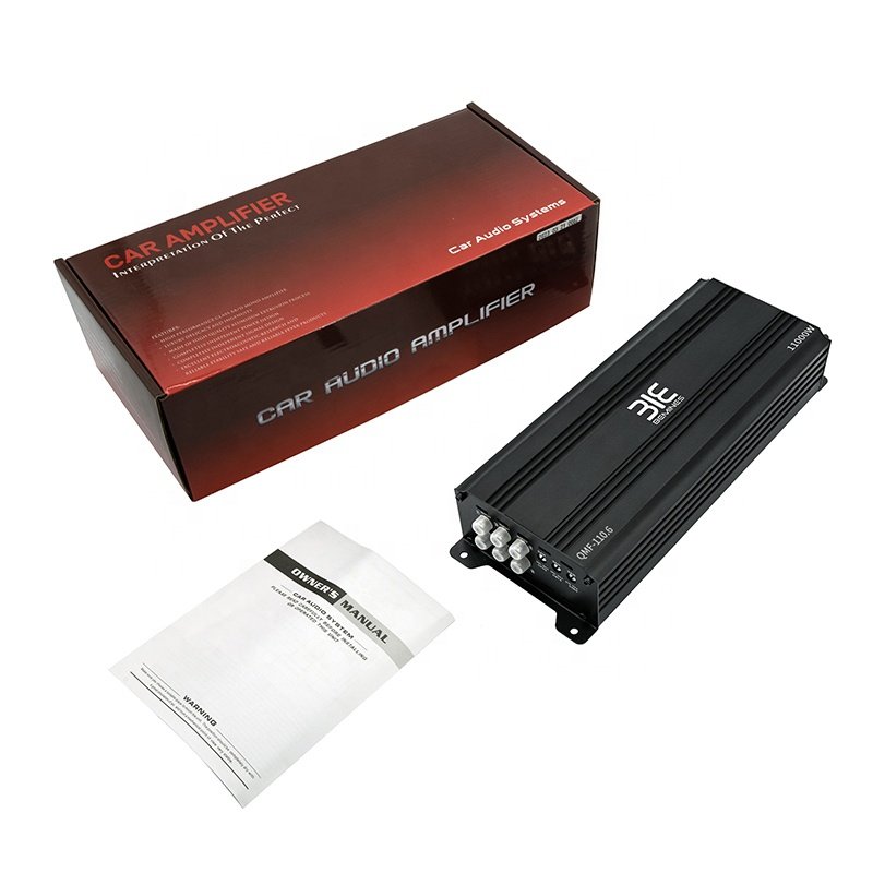 QMF-110.6 New Trend Product Class D Car 6 Channels Amplifier Car Speaker Amplifier DC 12v