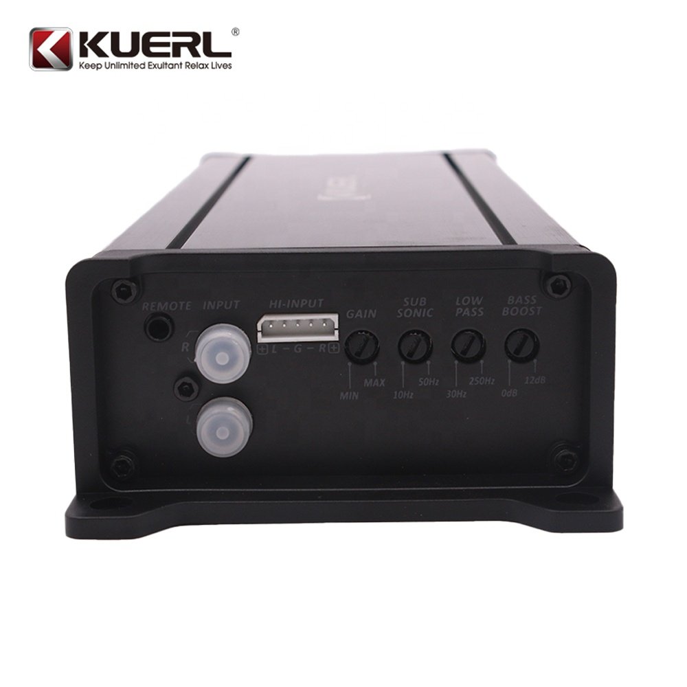 New Design Small Class D Digital Car Amplifier Full Range 1200 Watt Big Power 12V Mono Car Amplifier
