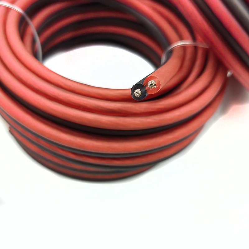 Factory Direct Supplier Oxygen Free Red Positive Black Negative Speaker Cable Speaker and Amplifier Cable Spool