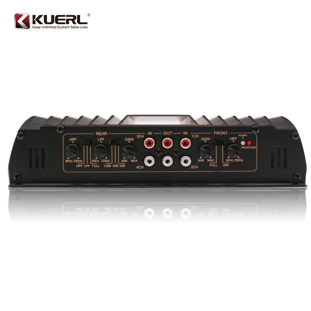 12V Car Power Amplifier Cllass AB 4 Channel Car Amplifier 6800W Car Audio Amplifier CTC-M688