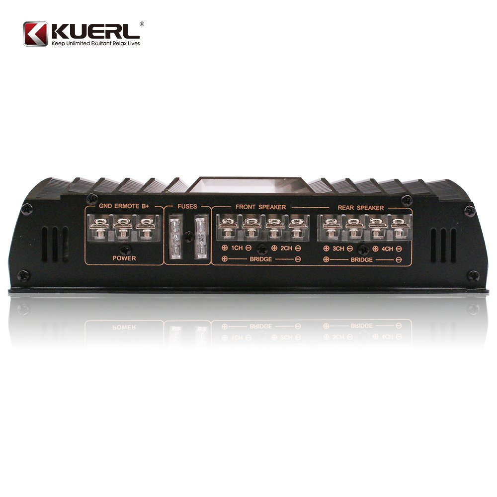 12V Car Power Amplifier Cllass AB 4 Channel Car Amplifier 6800W Car Audio Amplifier CTC-M688