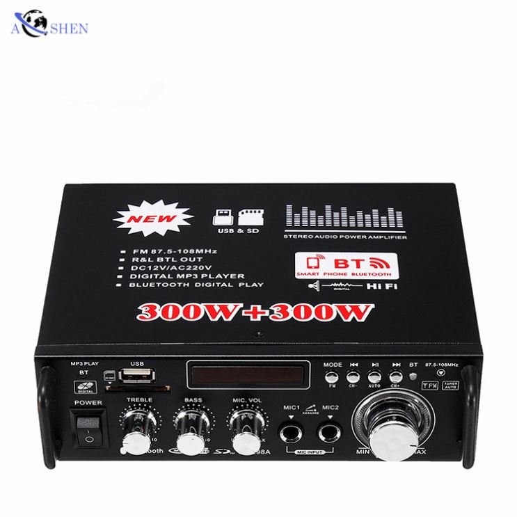 Car Amplifier Audio Stereo Power Home Theater Amplifiers Mini Amplificador
