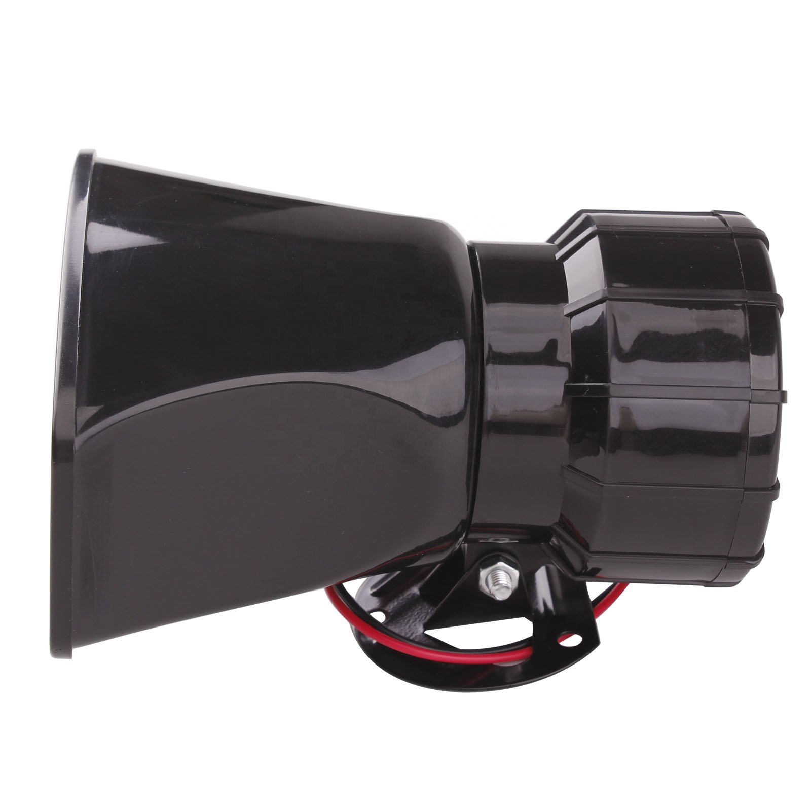 C- Car Siren Horn Siren Vehicle Loudspeaker with Handheld Microphone Amplifier Horn Car Speaker Horn for the Siren12V
