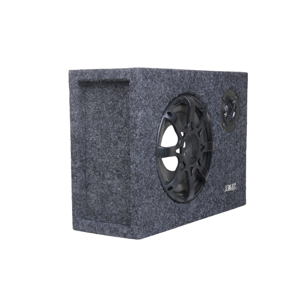 6.5 Inch Clear Flat Subwoofer for Cars Subwoofers Box Speaker Underseat DC 12-220V Single Coil for Audio Amplifier Use