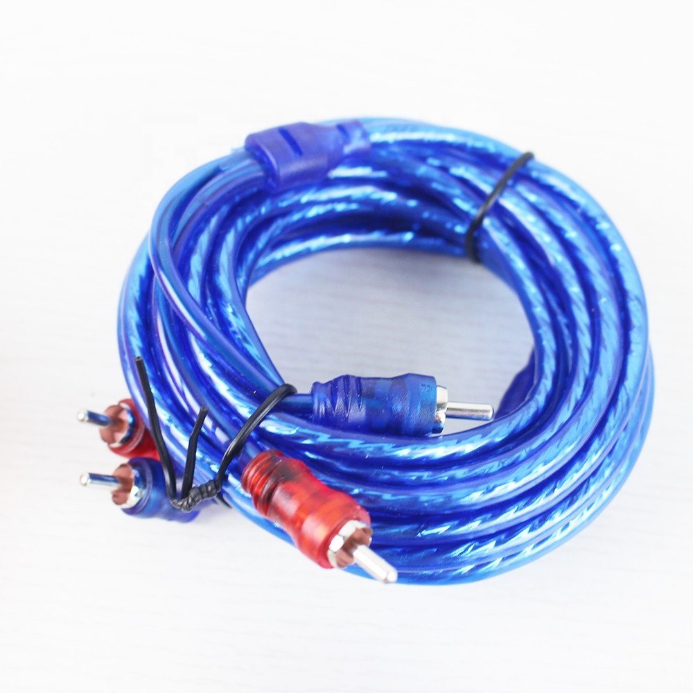 1500W Car Audio Wire Wiring Amplifier Subwoofer Speaker Installation Kit 10GA Power Cable