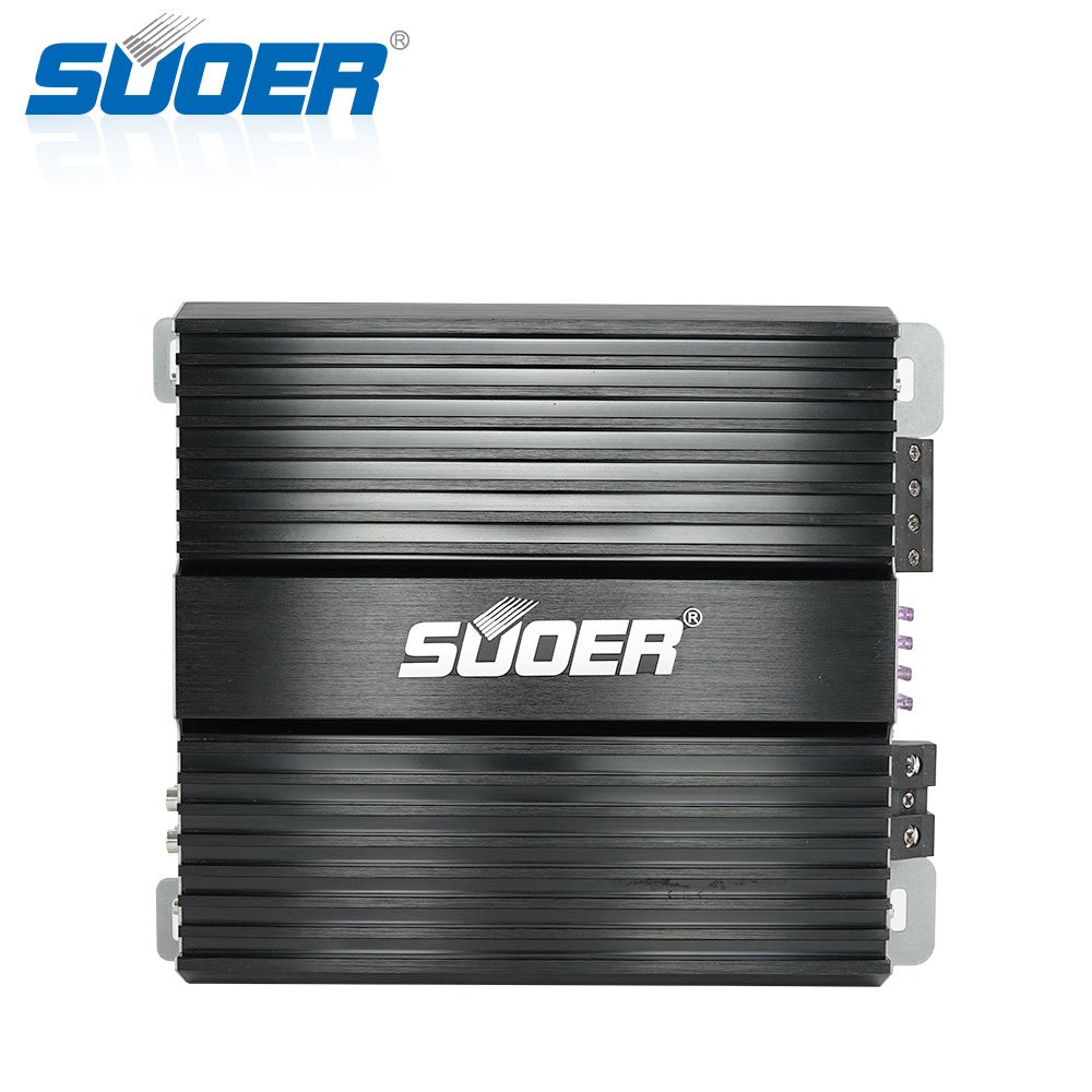 Suoer CB-1200D-C Car Audio Amp 1 Channel Car Amplifier Car Audio Amplifier Sound Standard