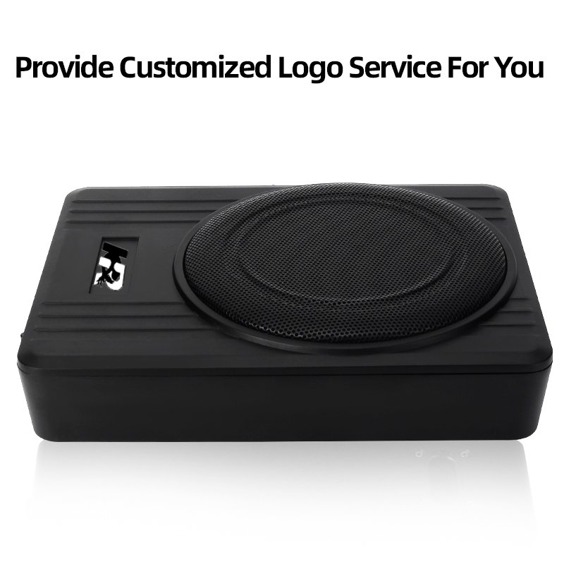 China Oem Supplier Car 10 Inch Bass Enclosure High Quality Competition Soundbar Underseat Subwoofer Speaker With Amplifier
