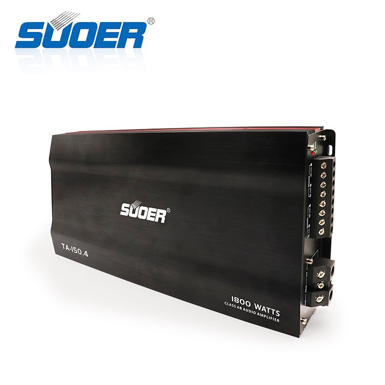 Suoer TA-150.4 4 Channel New Design 4*150w Car Power Amplifier