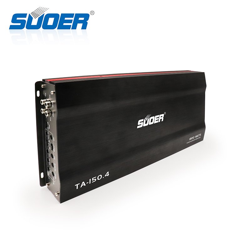 Suoer TA-150.4 4 Channel New Design 4*150w Car Power Amplifier