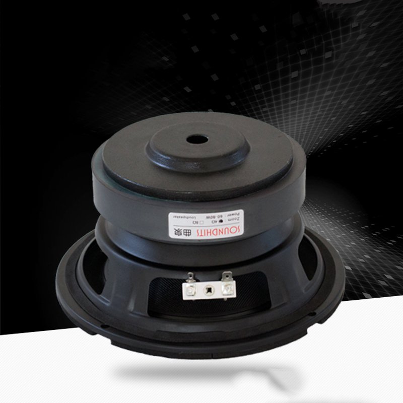 80W 6.5 Inch Subwoofer Speaker Unit Home Theater Car Speaker Audio Modification and Upgrade HIFI Amplifier Sound LoudSpeaker