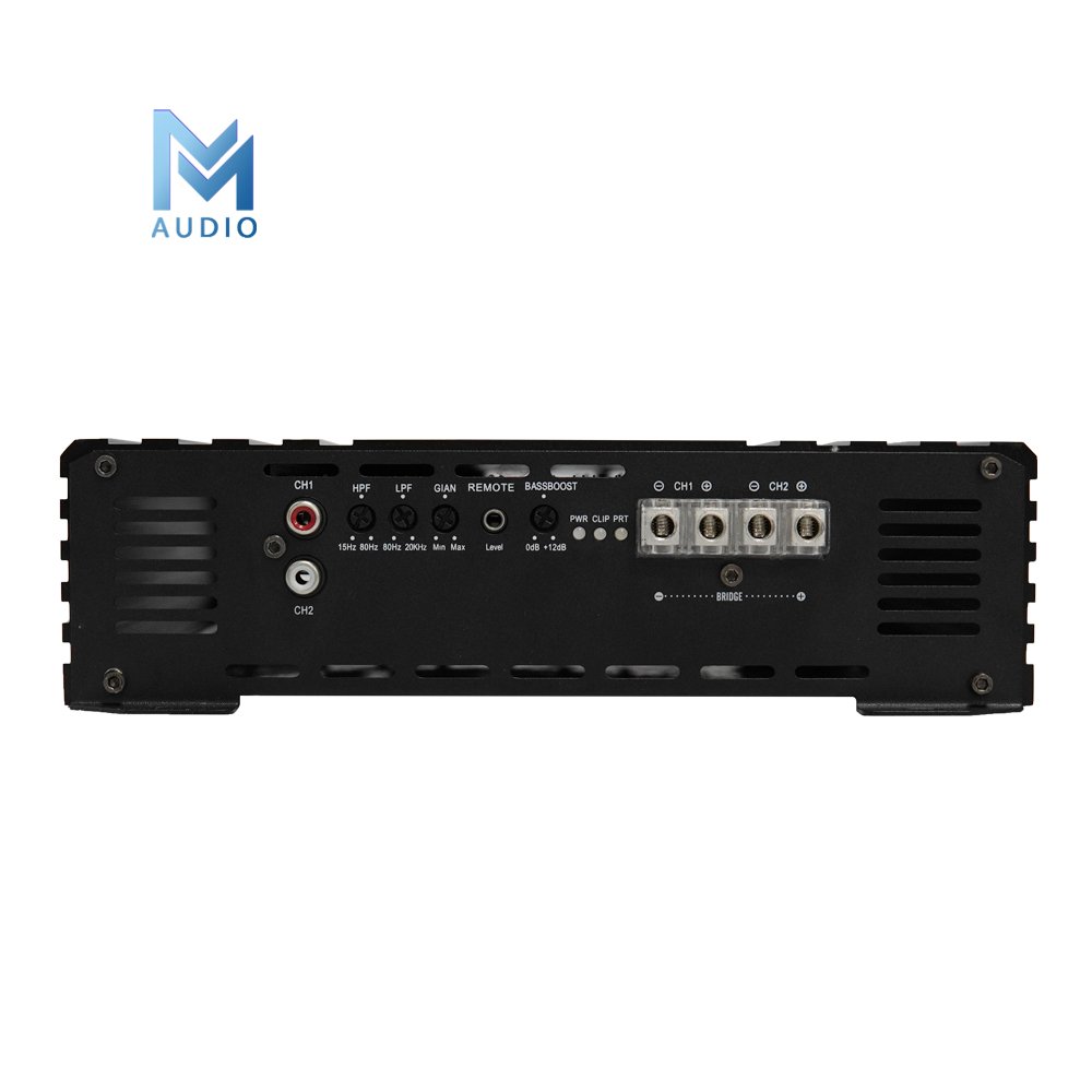 Competition Grade Class D MOSFET Power Amplifier 2 Channel 1800W Car Amplifier Full Range Speaker Audio