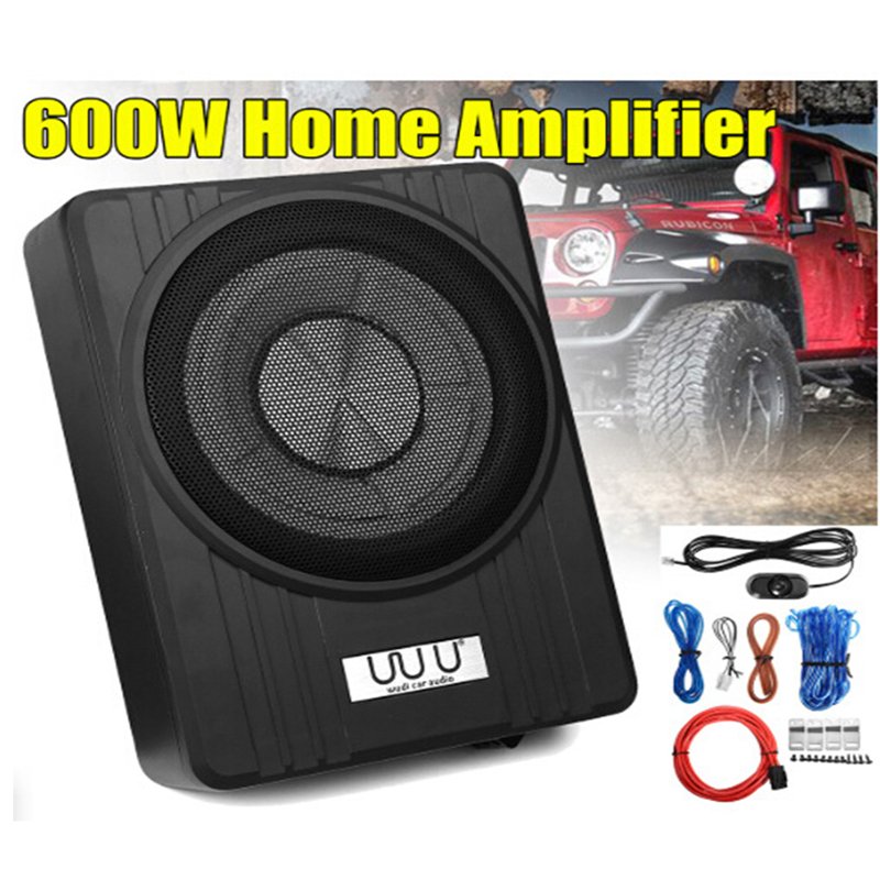 BOSSTAR Car Subwoofer 600w High Power 10 Inch 12V Audio Amplifier Bass Car Subwoofer
