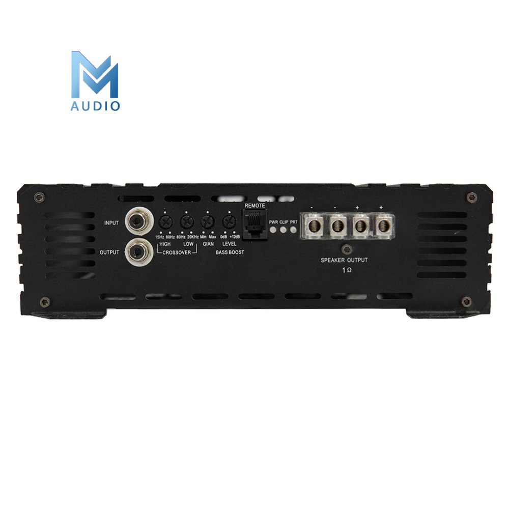 Car Amplifier USA High Power Brazilian Market Hot Selling 3000 Watts Full Range Class D 1 Channel Mono Amplifier M-6500W