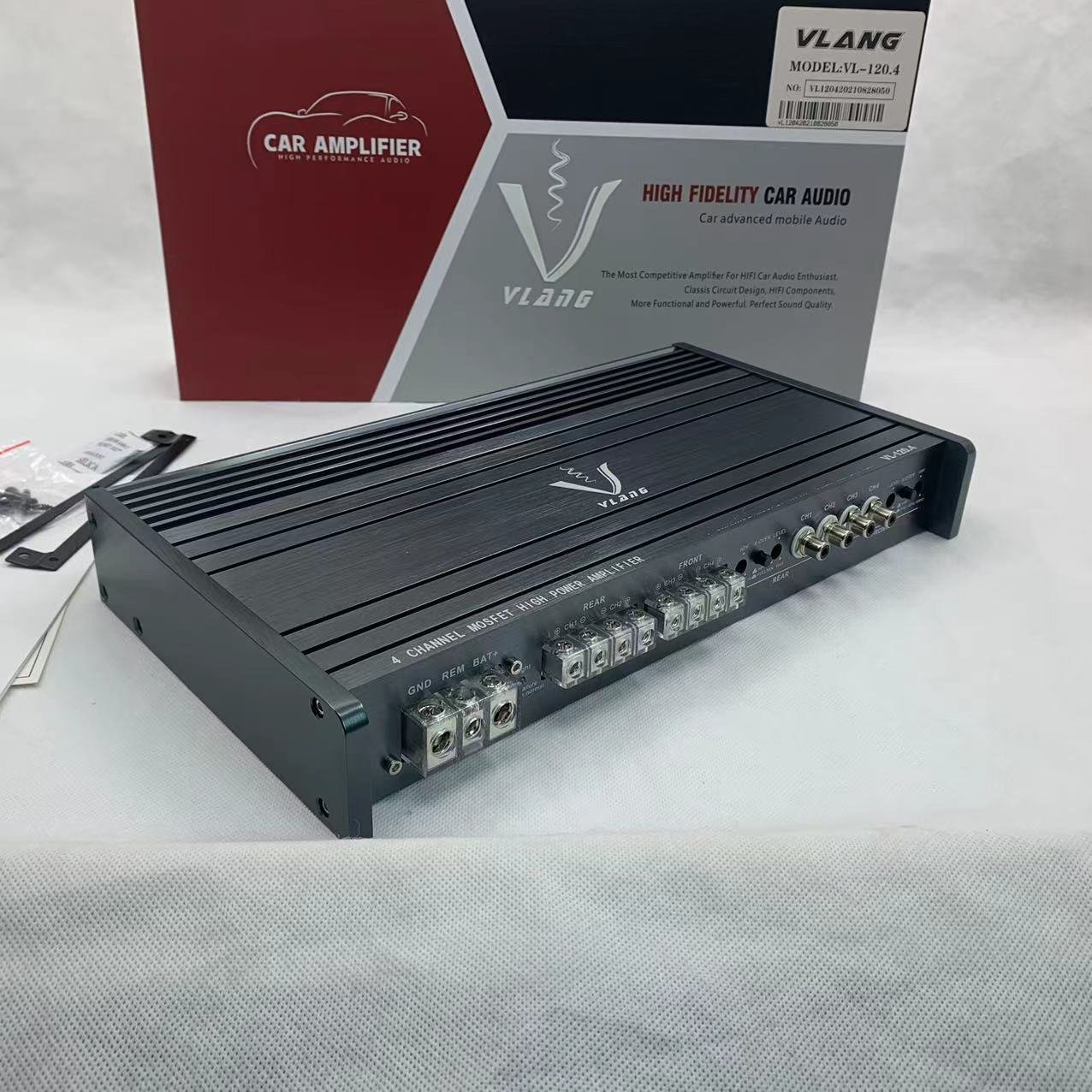 New 4-channel Car Amplifier Is Super Thin and Powerful Chinese Factory Manufacturers